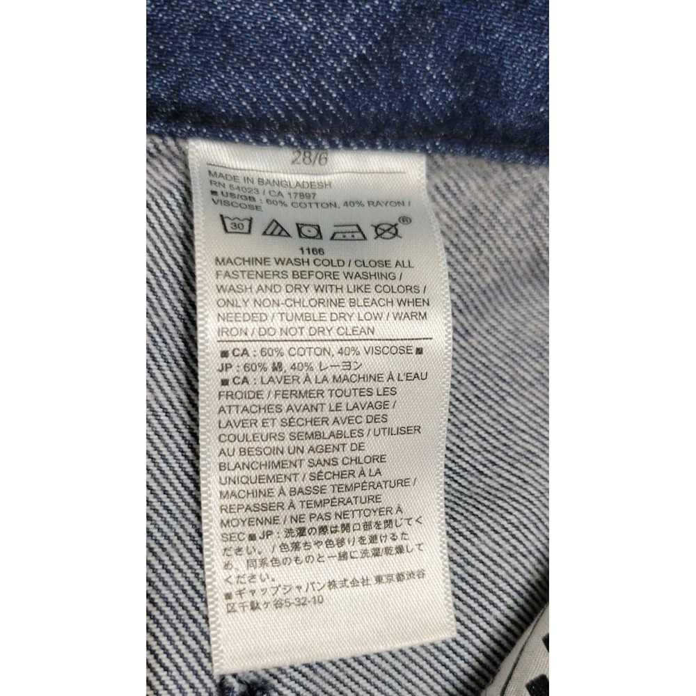 Banana Republic Women's Size 28 High-Rise Wide Leg Pleated Jeans Medium Wash - Picture 8 of 16